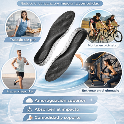 Plantillas Antifatiga de Máximo Confort